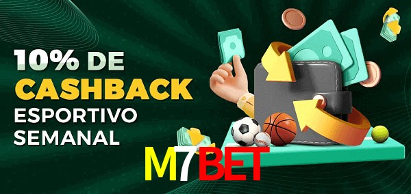 10% de bônus de cashback na M7Bet
